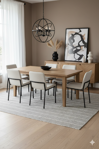 8'x10' Large Gray & White Ultra Soft Micro Shag Area Rug