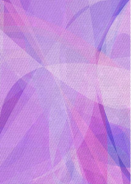 2' x 5' Runner Purple Violet Abstract Area Rug featuring a close-up view of the abstract pattern with purple and violet tones.