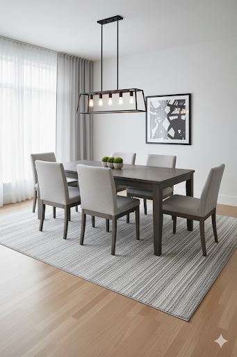 8'x10' Large Grey Ultra Soft Elegant Transitional Mico Shag Area Rug