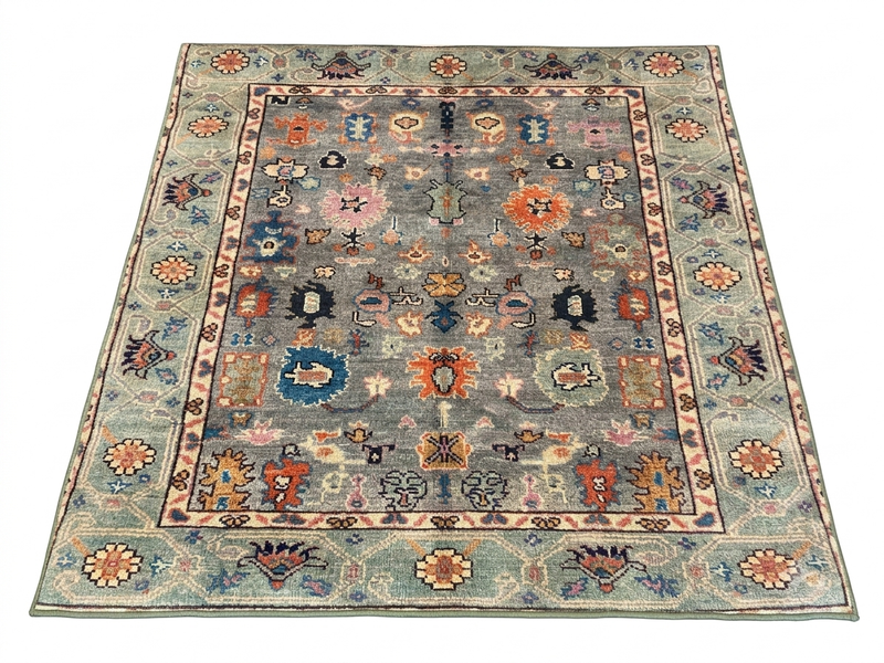 6' x 6' Square Area Rug