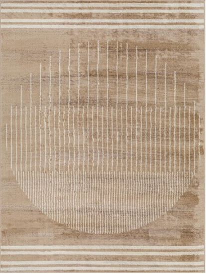 7'10" x 10' Modern Floransa Area Rug By Surya