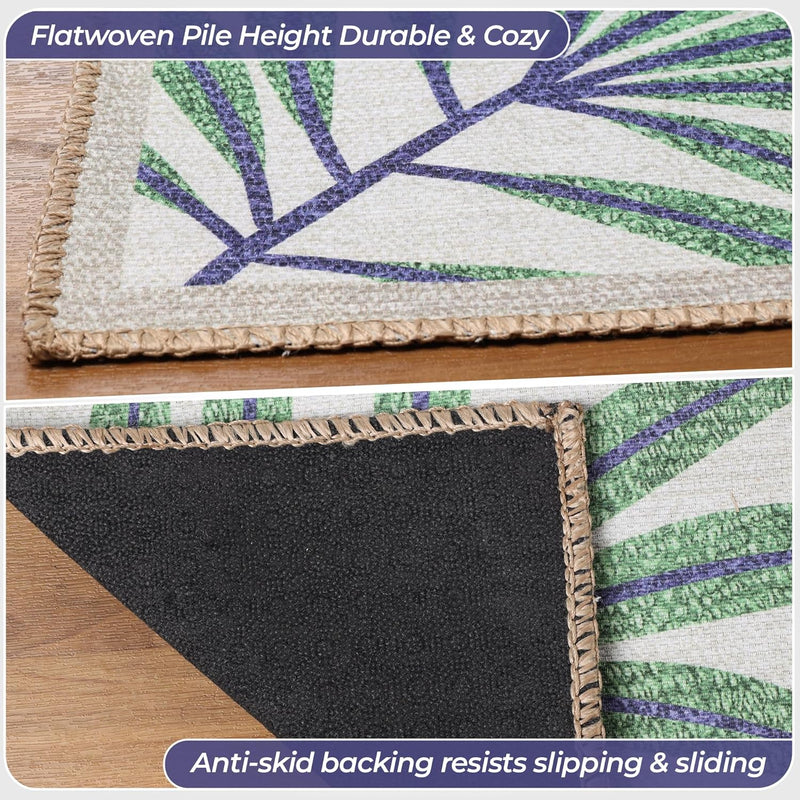 4' x 6' Ivory Animal Safari Indoor Area Rug by SUPERIOR