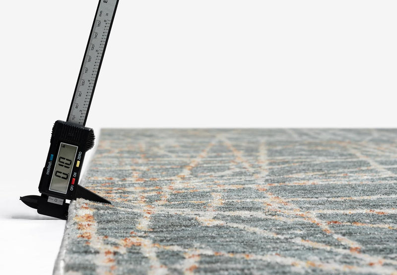 5' 0" x 7' 7" Grey AllStar Rugs Modern Area Rug