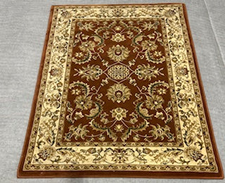 2x6 Red & Gold Runner Rug