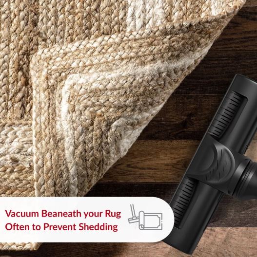 5x8 Off White Handmade Rikki Coastal Braided Jute Indoor Area Rug by Nuloom