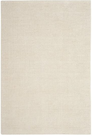 5' x 8' Hand-knotted Wool Ivory Stone Wash Ivory Area Rug - SAFAVIEH