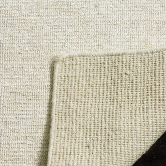 5' x 8' Hand-knotted Wool Ivory Stone Wash Ivory Area Rug - SAFAVIEH