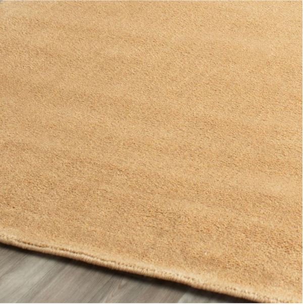4'X6' Beige Mandy Solid Tufted Rug - Safavieh