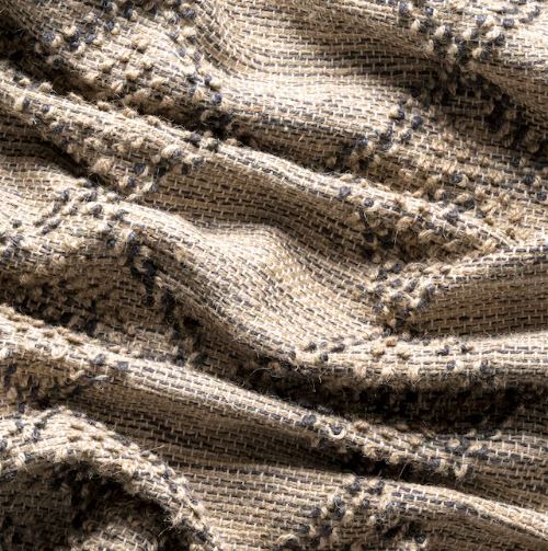 Britta 5 x 8 (ft) Tufted Jute Beige Rectangular Indoor Geometric Area Rug