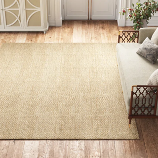 9' x 13' Soprano Hand-Flatweave Jute Area Rug Area Rug By Kelly Clarkson Home