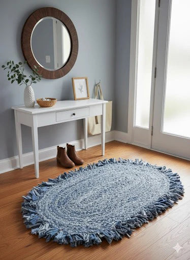 2x3.5 Round Area Rug