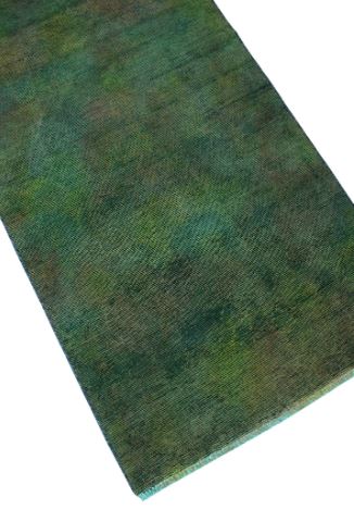 2'7" X 5'11" VINTAGE ALDORA DRK. GREY/CHARCOAL RUNNER RUG
