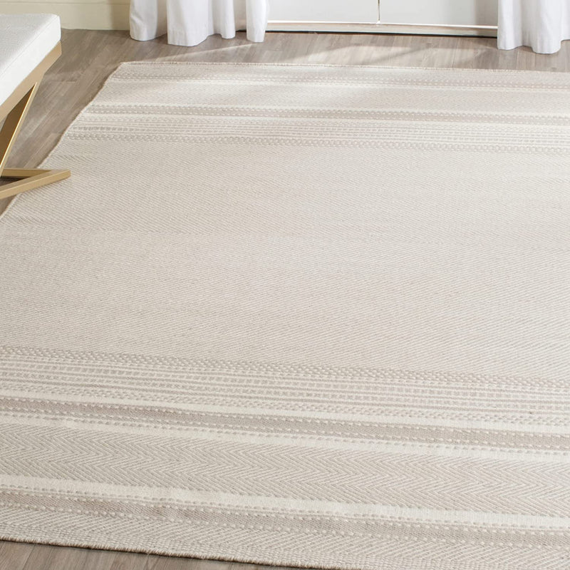 6' x 9' Grey/Ivory Handmade Flatweave Wool Kilim Collection Area Rug SAFAVIEH