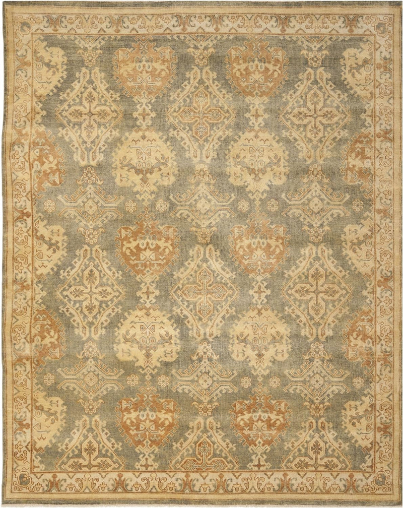 Size 6' x 9' Safavieh Oushak Rug Collection - Grey / Ivory