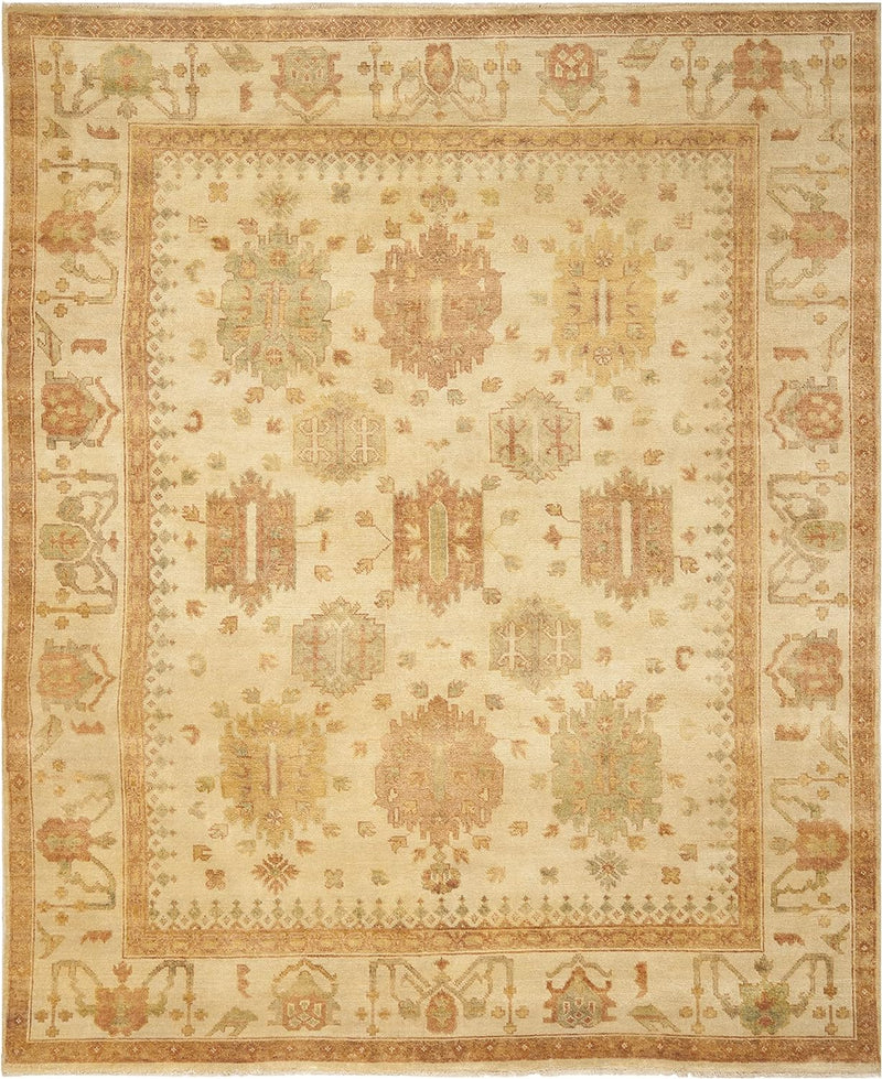 6' x 9' Ivory Handmade Hand-Woven Wool Safavieh Area Rug