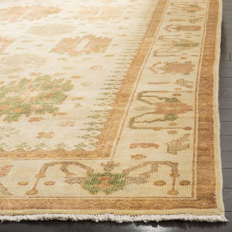 6' x 9' Ivory Handmade Hand-Woven Wool Safavieh Area Rug