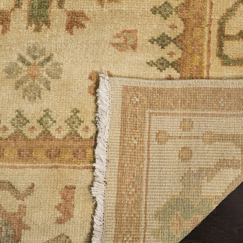 6' x 9' Ivory Handmade Hand-Woven Wool Safavieh Area Rug