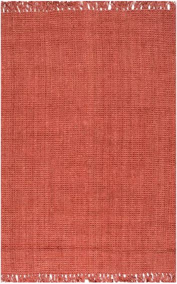 6' x 9' Handmade Chunky Jute Farmhouse Nuloom Area Rug