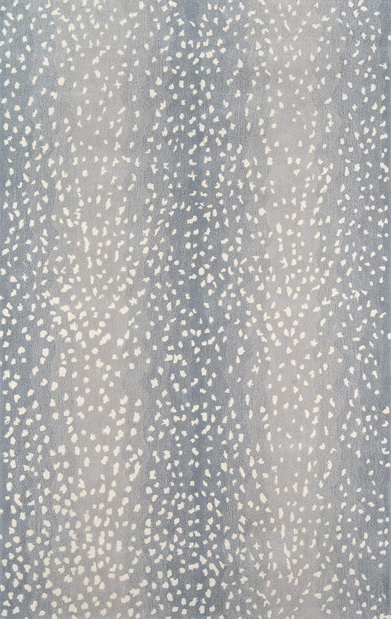 Erin Gates by Momeni Woodland Antelope Area Rug, 3 ft 6 in x 5 ft 6 in, Blue