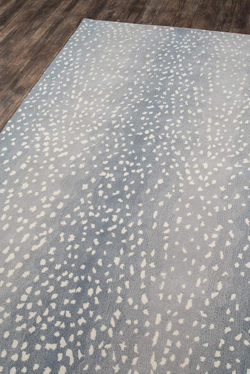 Erin Gates by Momeni Woodland Antelope Area Rug, 3 ft 6 in x 5 ft 6 in, Blue