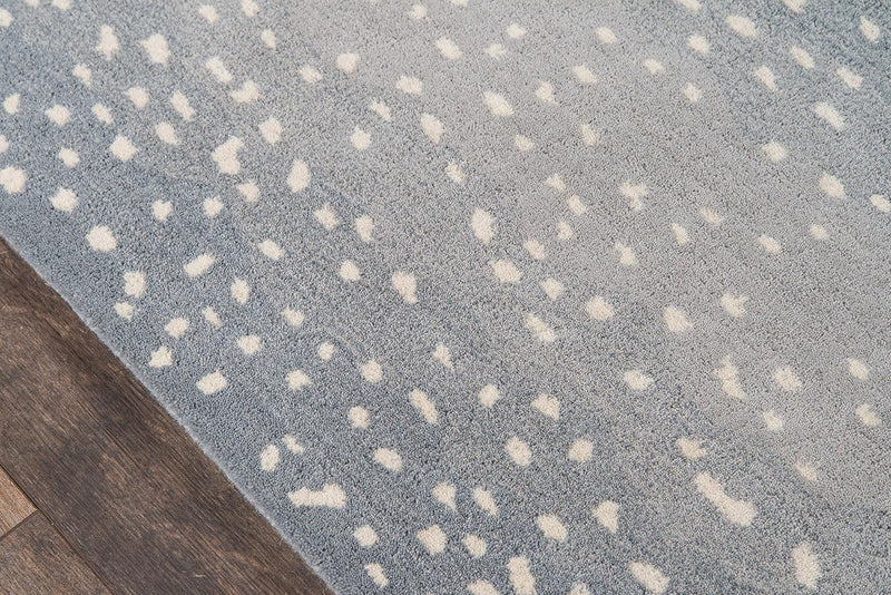 Erin Gates by Momeni Woodland Antelope Area Rug, 3 ft 6 in x 5 ft 6 in, Blue