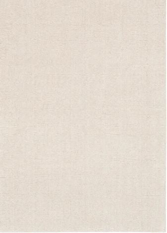 5x7 Handmade Surya Bari BAR-2300 Ivory Solid Colored Wool Rug