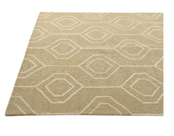 5' 2 x 7' 6 Hand Made Hand TurtedLuna Area Rug