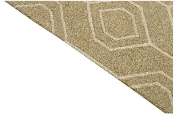 5' 2 x 7' 6 Hand Made Hand TurtedLuna Area Rug