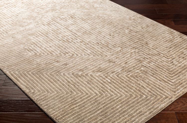 Size 5' x 7' Hand Made Viscose Surya Area Rug