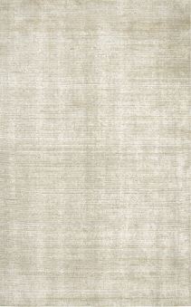 5' x 8' Handmade Wool / Viscose Handloomed Beige Handloomed By Rizzy Rugs