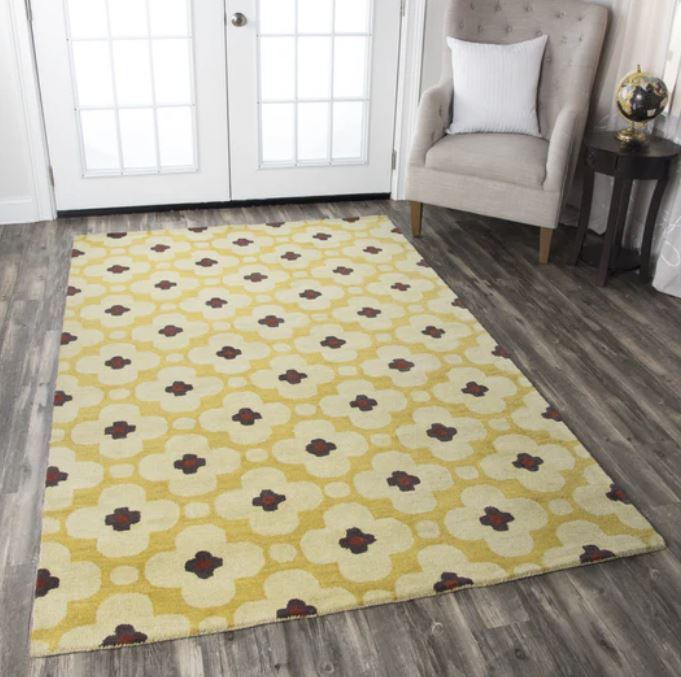 5' x 8' Hand Made Hand tufted  Rizzy Area Rug