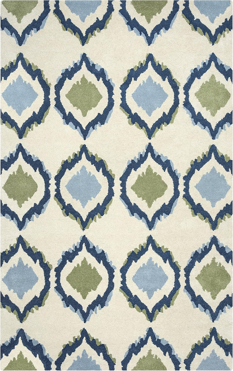 5' x 8' Ivory Handmade Bradberry Downs Collection Hand-Tufted Area Rug by Rizzy Home