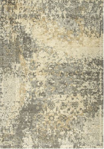 5'x8' Handmade Beige Rizzy Home Gossamer Wool Area Rug