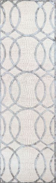 5' x 8' Handmade Cream Area Rug by Rizzy Monroe