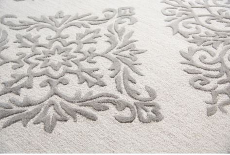 5' x 8' Handmade Brown Opulent Area Rug Natural Scrolls Leaves Rectangle by Rizzy Rugs