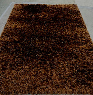 5' x 7' Brown Area Rug