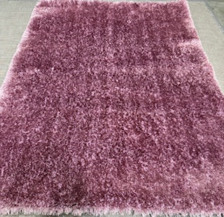 5' x 7' Purple Shag Area Rug