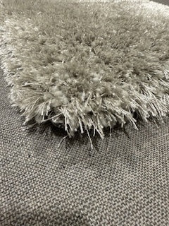 2x3 Gray Shag Accent Rug