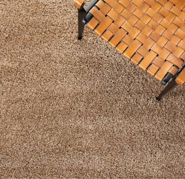 Shag Square Rug 5'1"x5'1" Dark Beige- Safavieh