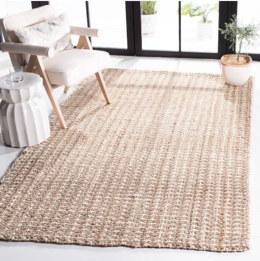 Square 7ft Natural Fiber NF188 Hand Loomed Area Rug by Safavieh