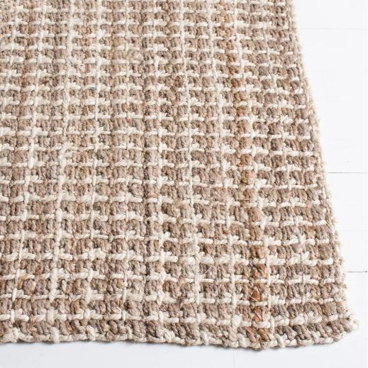 Square 7ft Natural Fiber NF188 Hand Loomed Area Rug by Safavieh