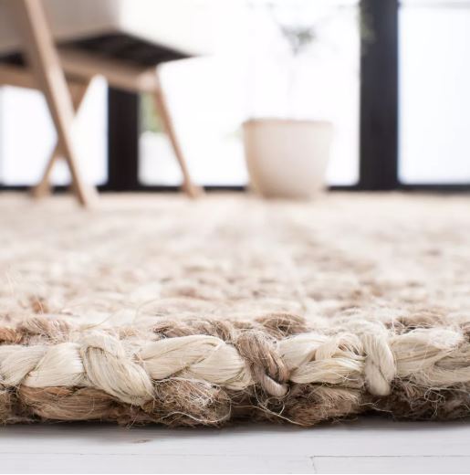 Square 7ft Natural Fiber NF188 Hand Loomed Area Rug by Safavieh