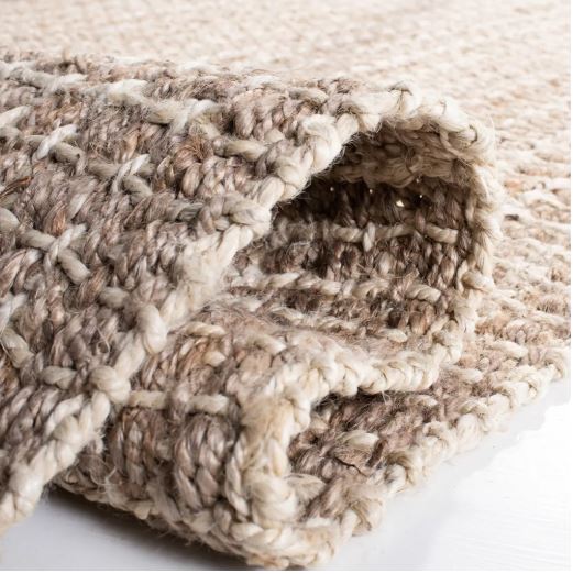 Square 7ft Natural Fiber NF188 Hand Loomed Area Rug by Safavieh