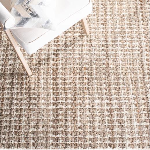 Square 7ft Natural Fiber NF188 Hand Loomed Area Rug by Safavieh