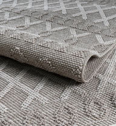 5x7 Brown Art Carpet Artbella Area Rug Collection