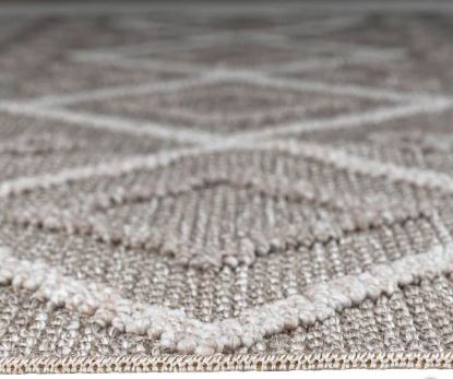 5x7 Brown Art Carpet Artbella Area Rug Collection