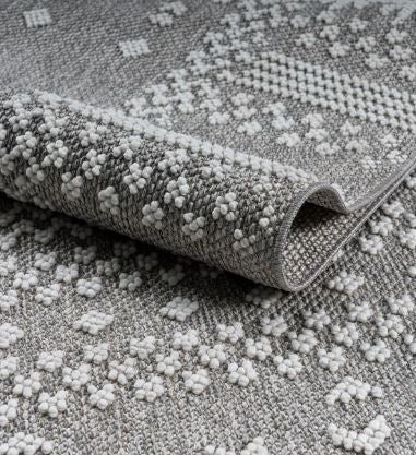 5x7 Gray Art Carpet Artbella Area Rug Collection