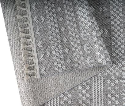 5x7 Gray Art Carpet Artbella Area Rug Collection