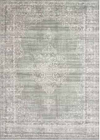 Colosseo Green 8 ft. x 10 ft. Traditional Oriental Medallion Area Rug