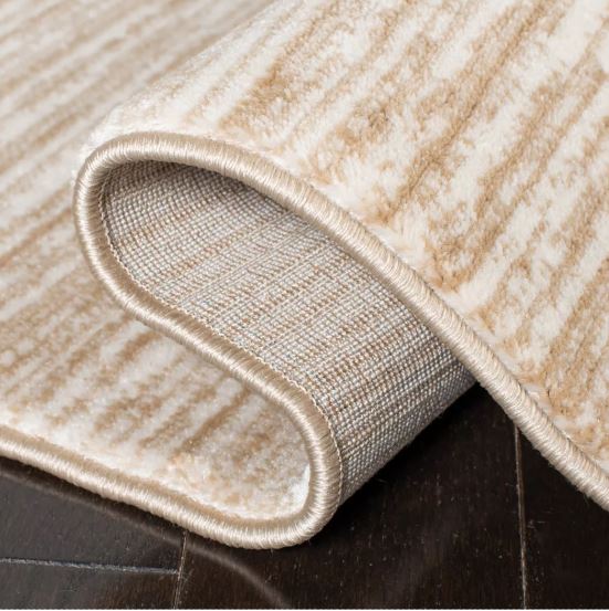 5' x 5' Square Creme Power Loomed Indoor Rugs by Safavieh